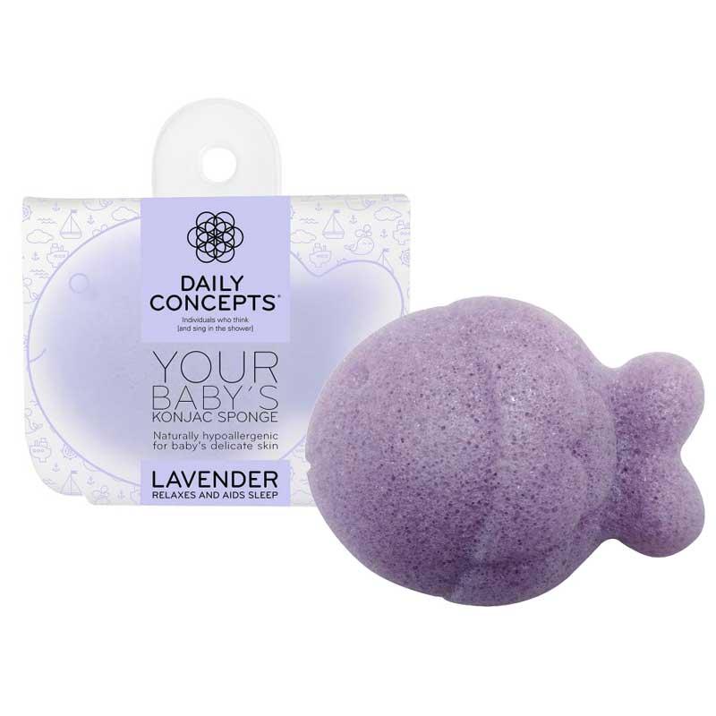 Your Baby's Konjac Sponge - Lavender