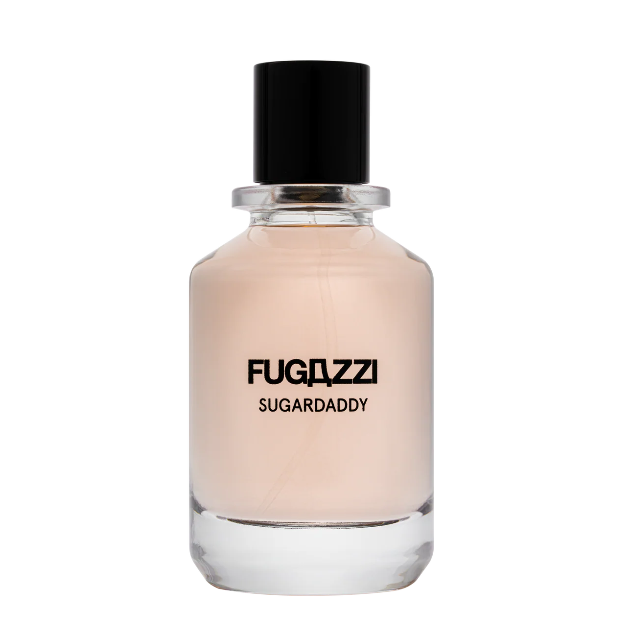 
Fugazzi Sugardaddy bottle on white background.