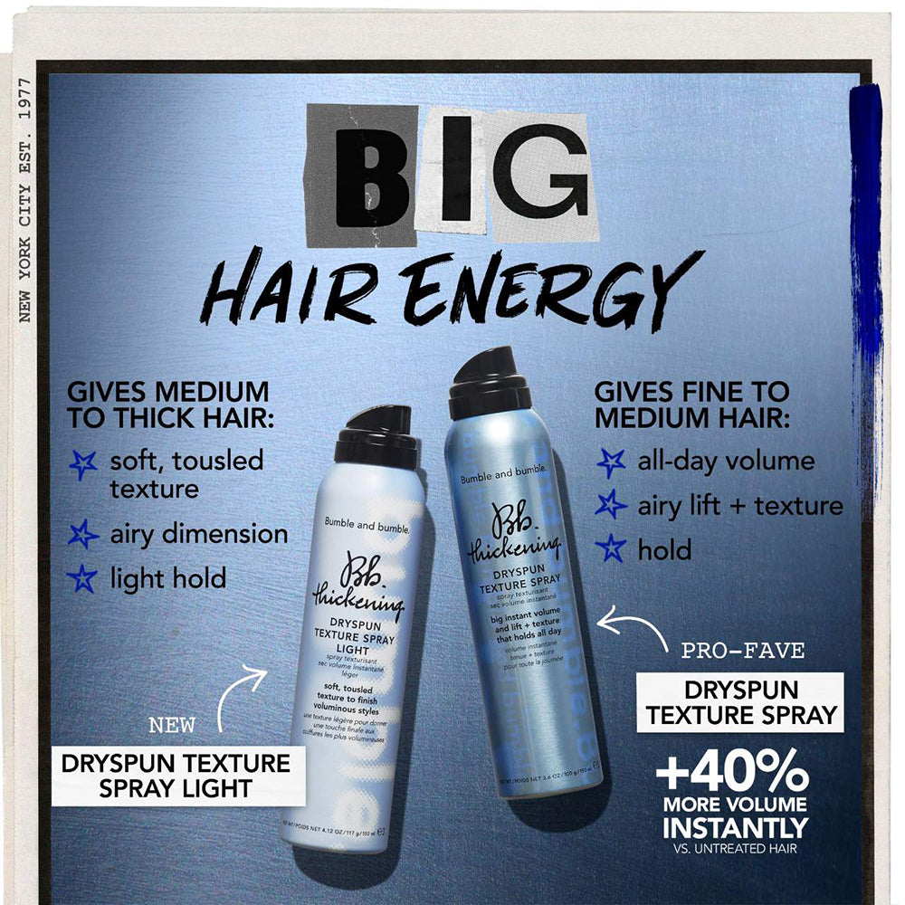 Thickening Dryspun Texture Spray - Light