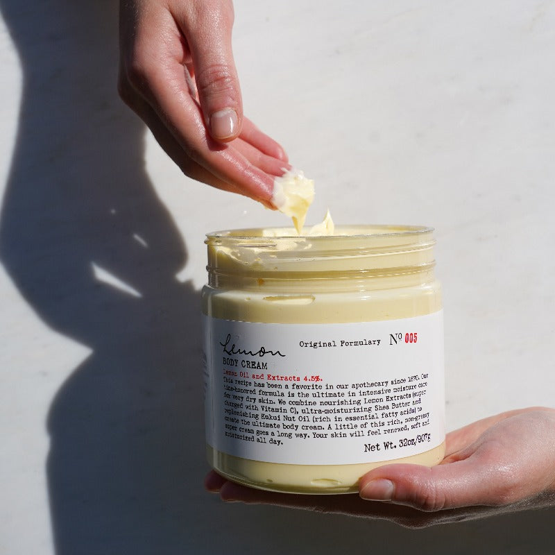 レモンボディクリーム No.005 - 32オンス – C.O. Bigelow