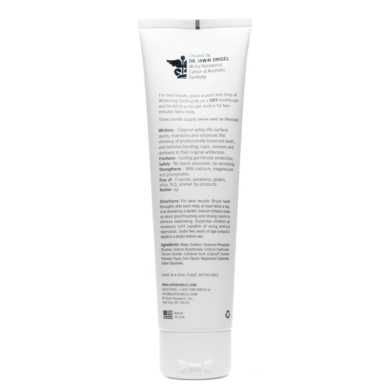 Fluoride Free Professional Whitening Toothpaste - Original Mint