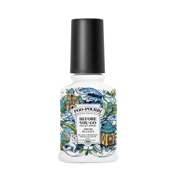 garden potty pre-poo toilet spray Poo-Pourri 2 fl. oz. Fresh Sea Salt Toilet Spray