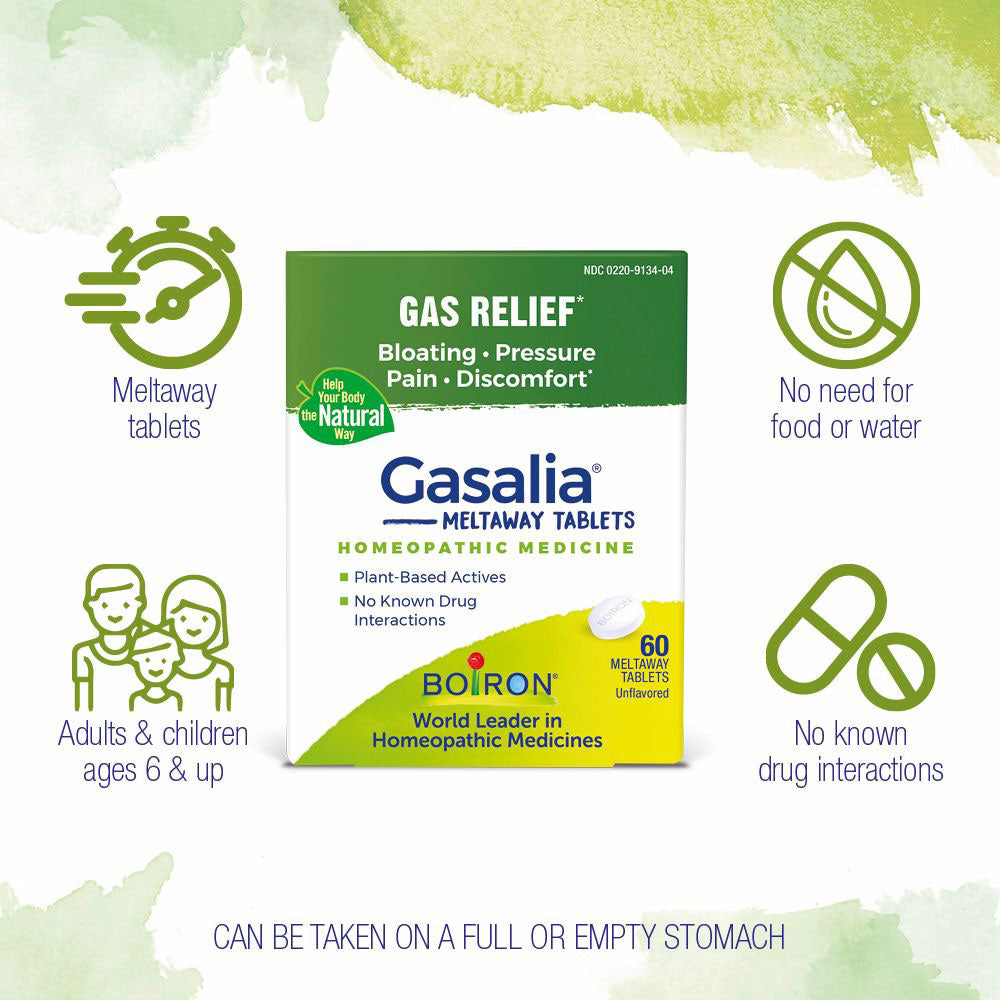 Gasalia Gas Relief Meltaway Tablets