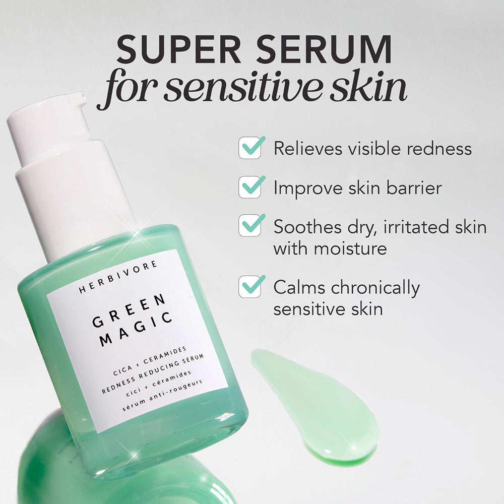 Green Magic Cica + Ceramides Redness Reducing Serum