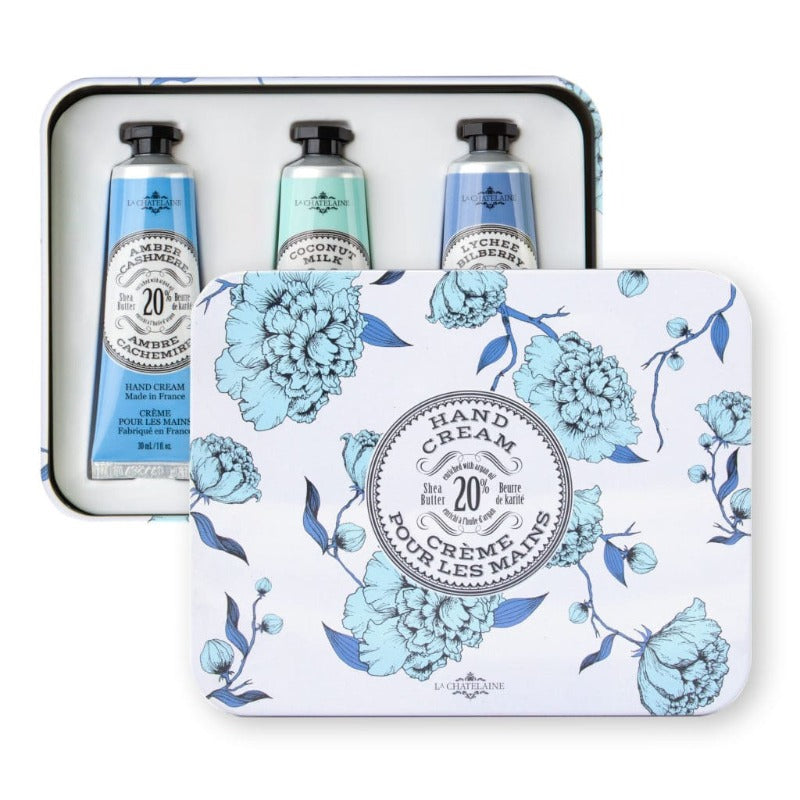 Hand Cream Trio Gift Tin - Winter White