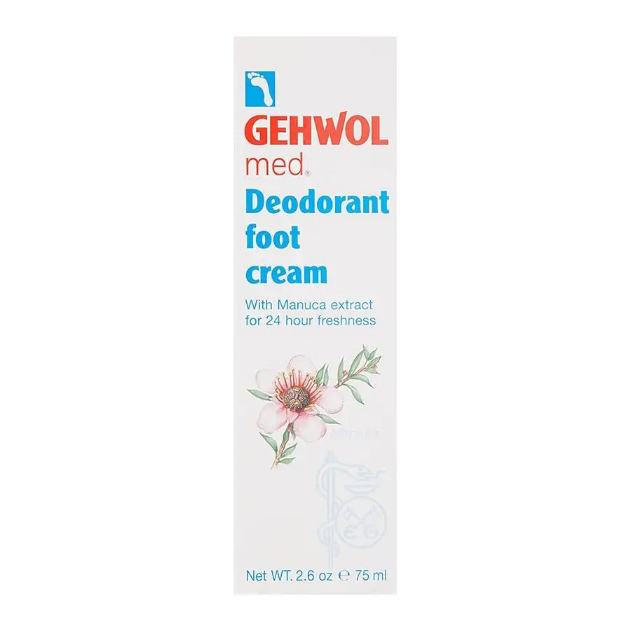 Packaging for Medical - Deodorant Foot Cream - 2.6oz