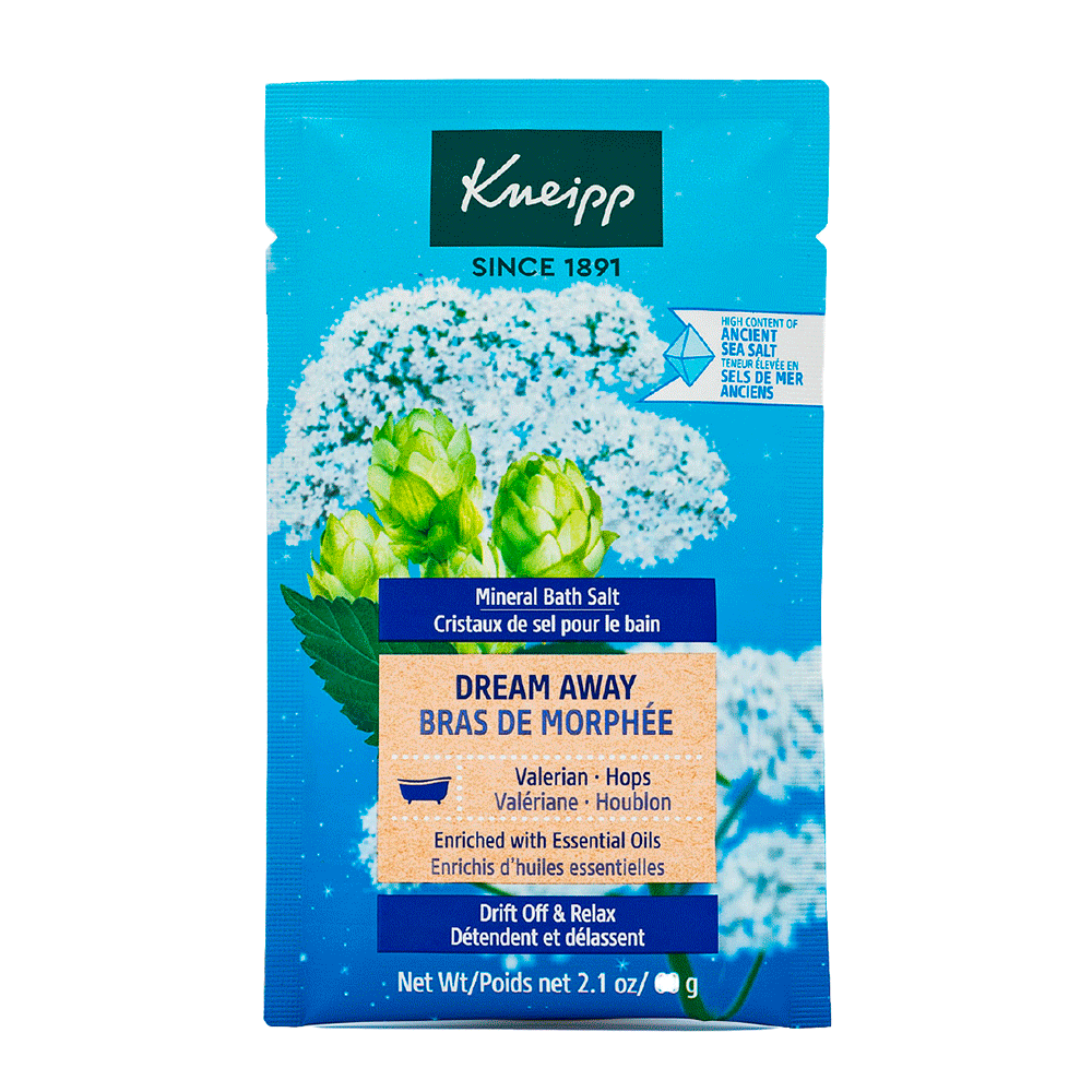 Dream Away Valerian & Hops Mineral Bath Salt Sachet