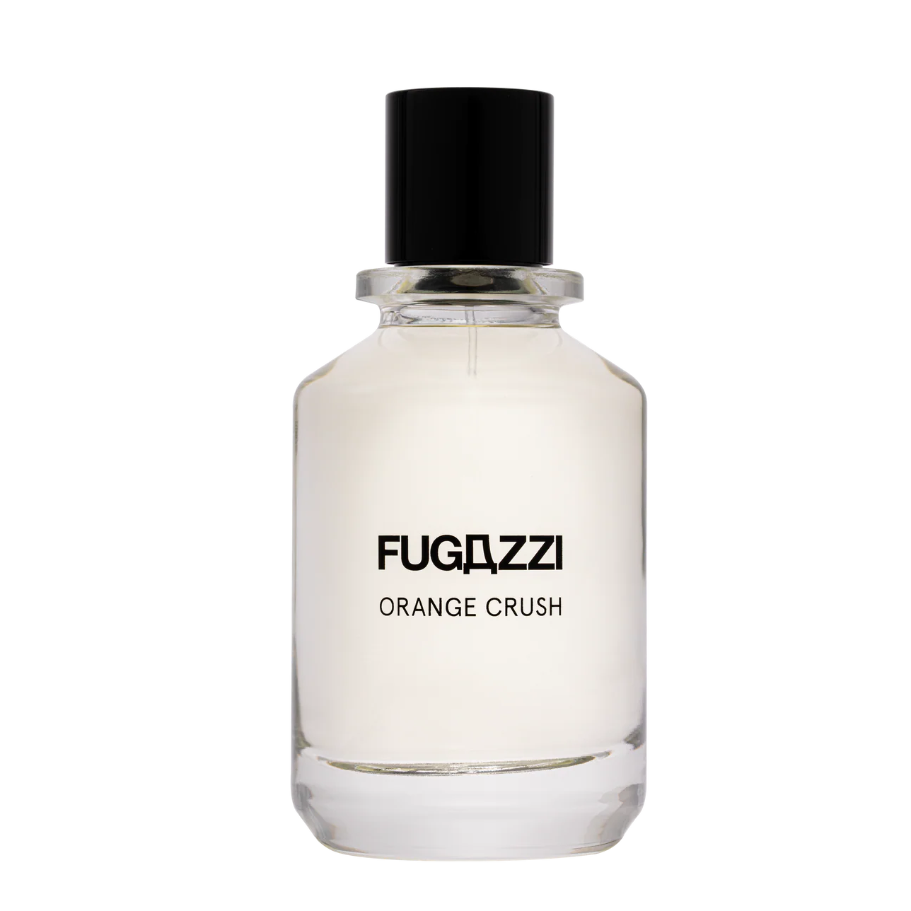 Fugazzi Orange Crush bottle on white background
