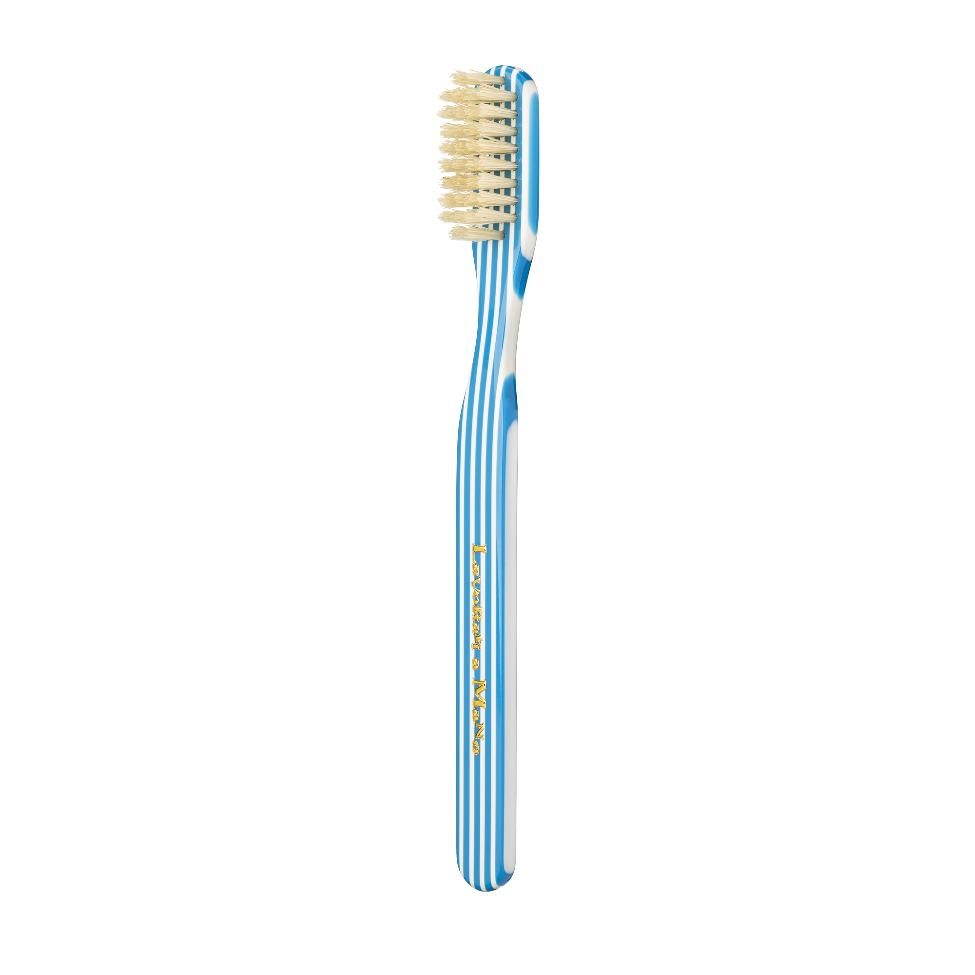 Blue Capri Collection Toothbrush on a white background