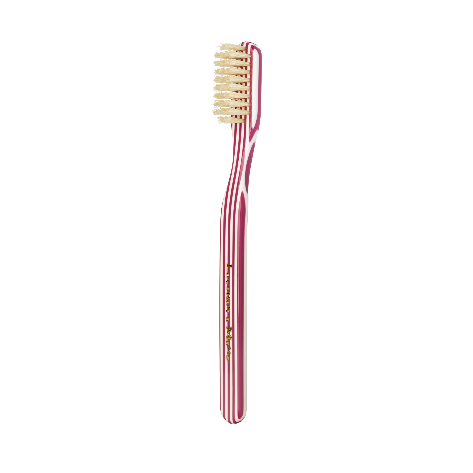 Magenta Capri Collection Toothbrush on a white background