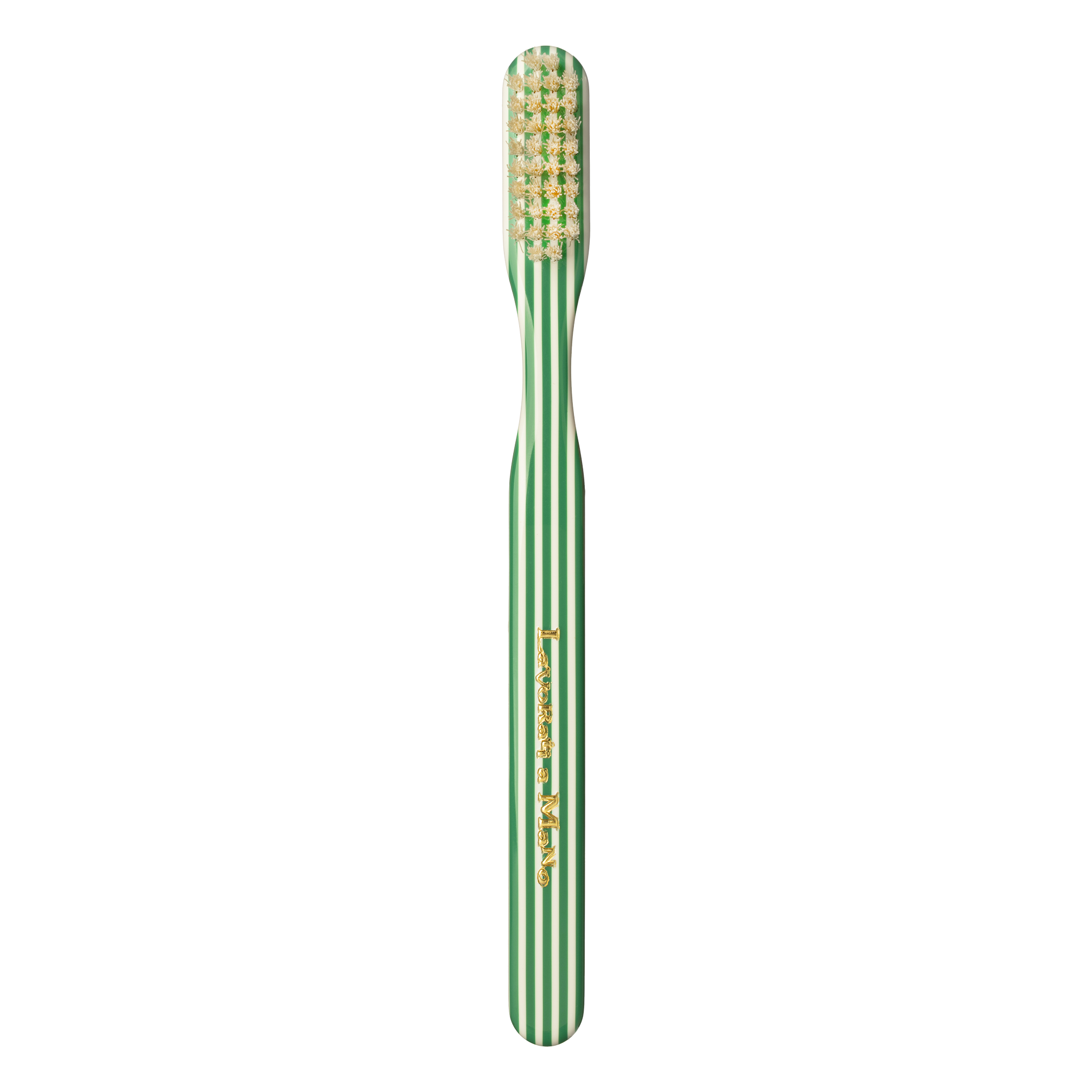 Green Collection Toothbrush on a white background