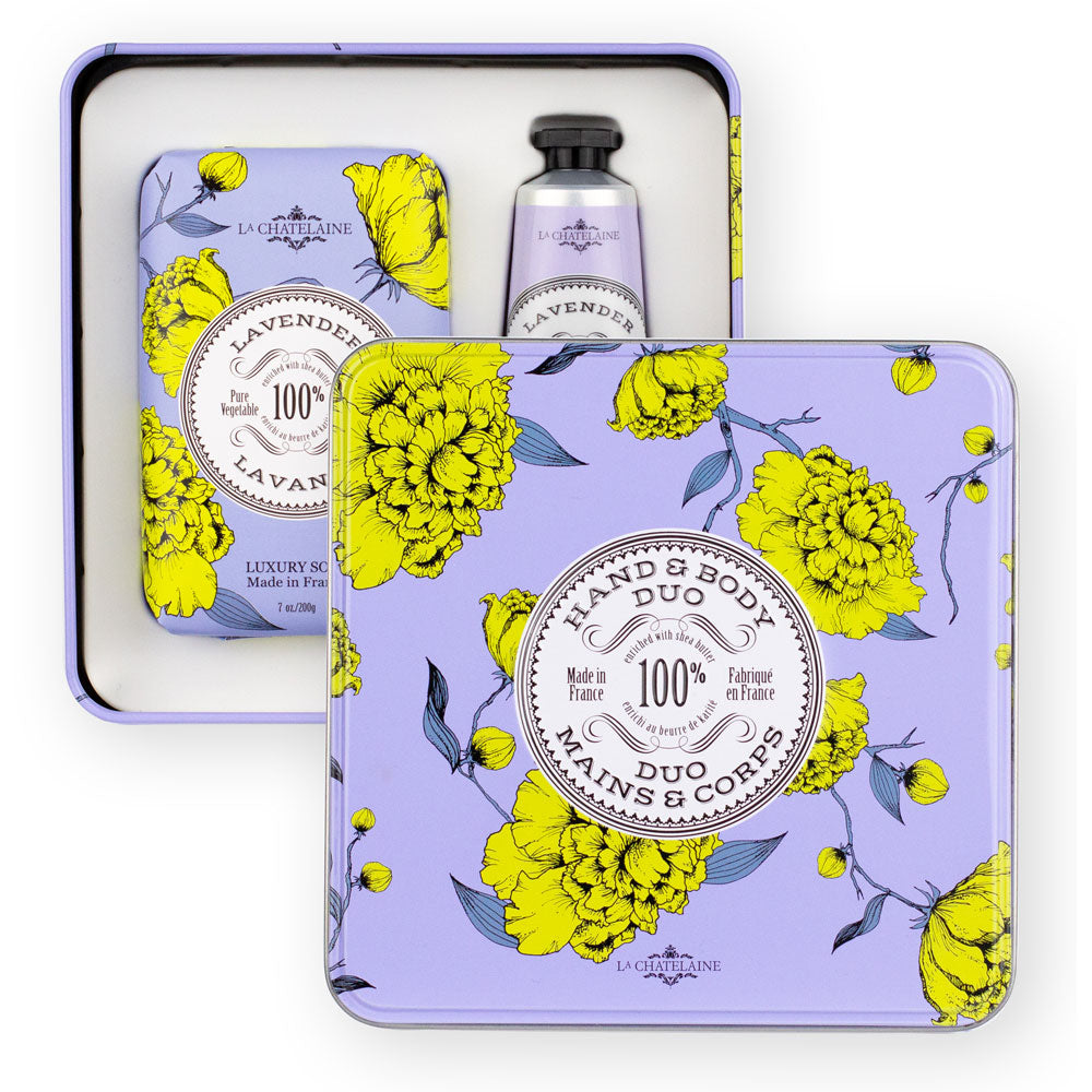 Lavender Hand + Body Duo Tin