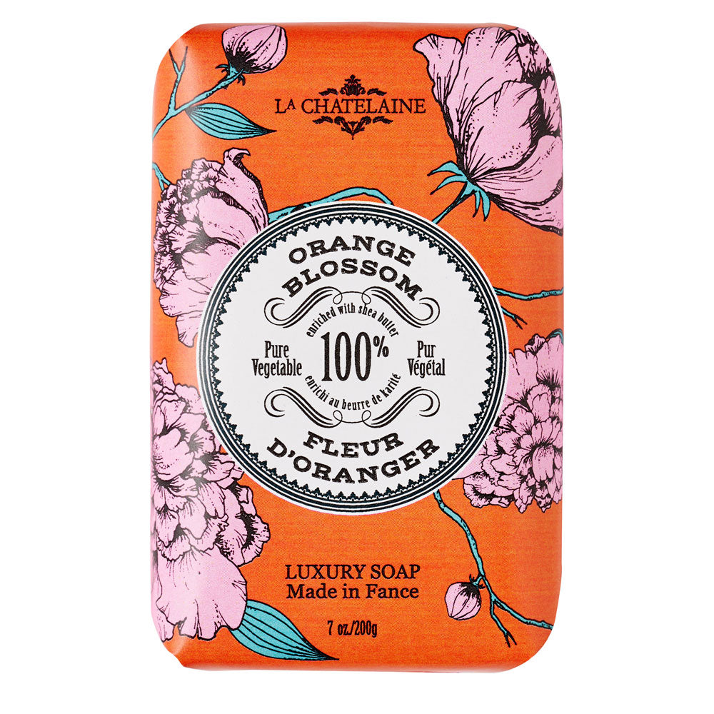 Orange Blossom Triple Milled Luxury Bar Soap