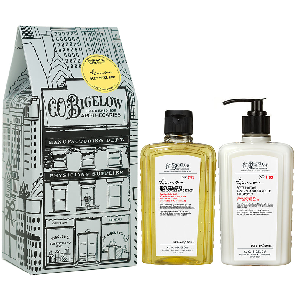 Lemon Body Care Duo - Apothecary Box