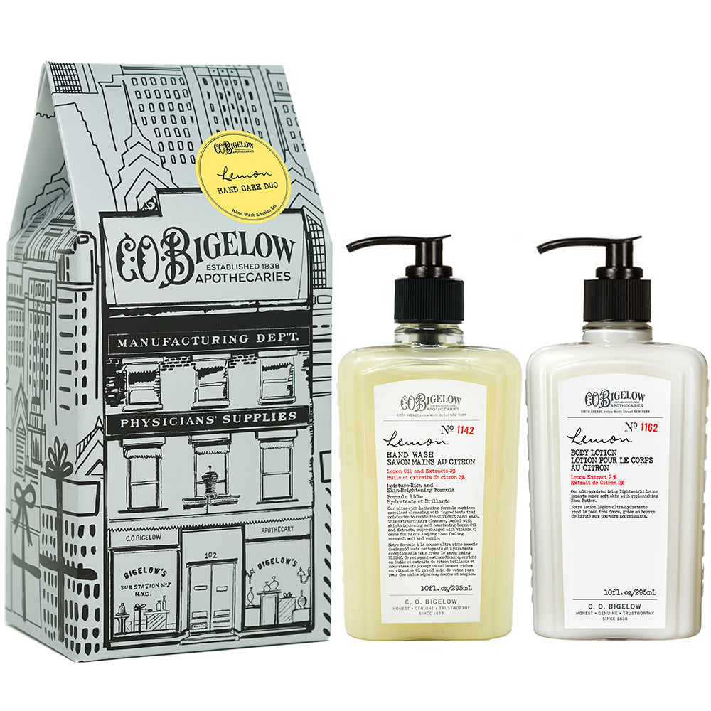 Lemon Hand Care Duo - Apothecary Box