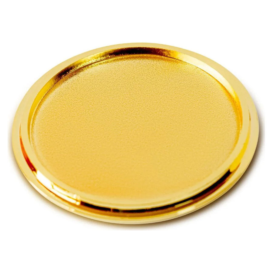 Gold Debossed Candle Lid