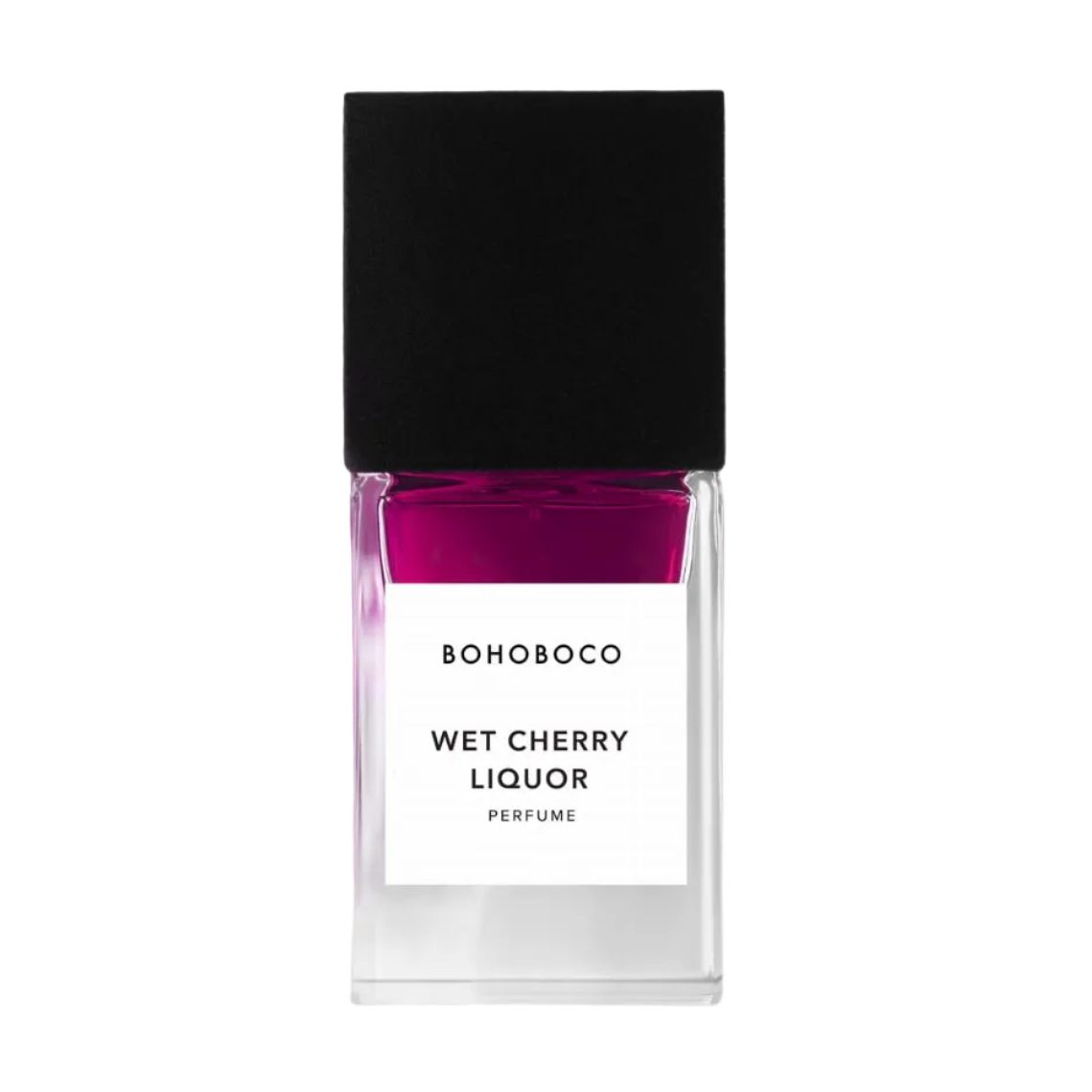 Bohoboco Wet Cherry Liquor Fragrance Bottle on white background