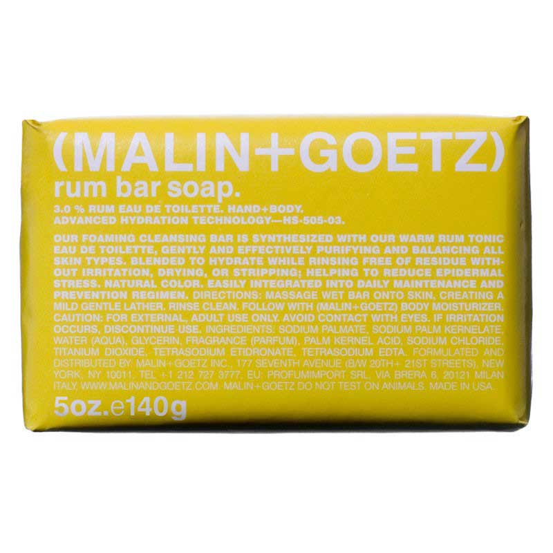 malin + goetz rum bar soap 5oz.