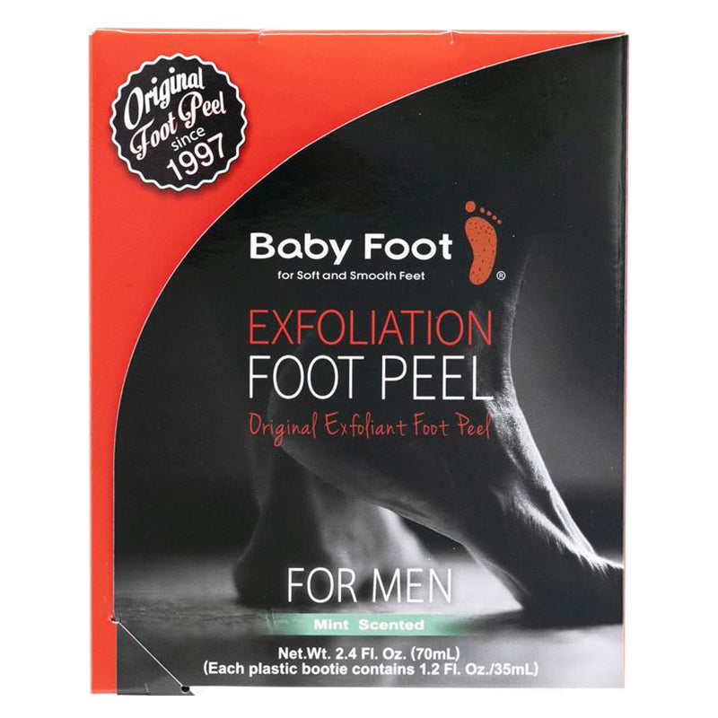 Exfoliation Foot Peel For Men - Mint Scented