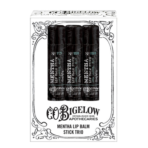 Mentha Lip Balm Stick Trio C.O. Bigelow Mentha Lip Balm Stick Trio C.O. Bigelow