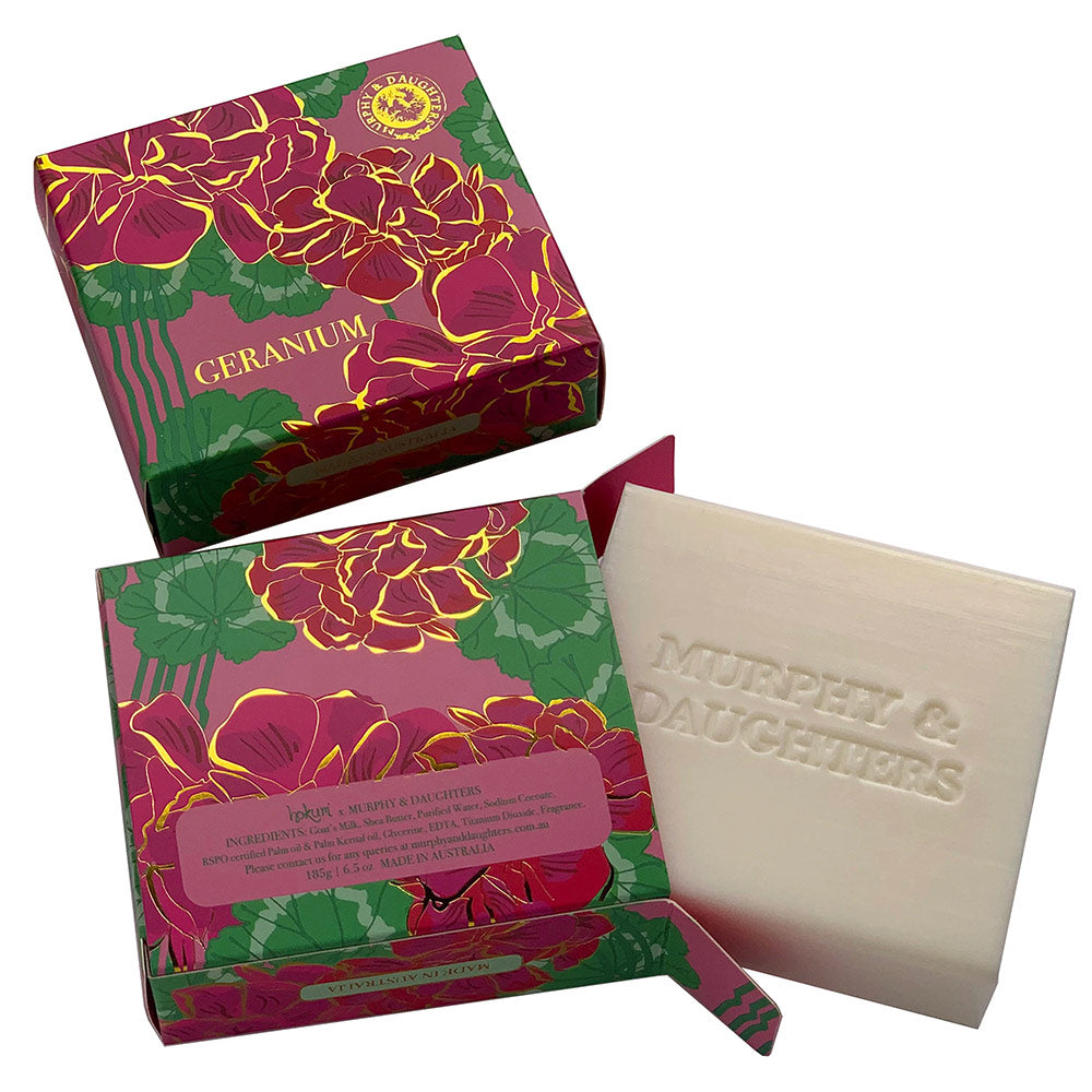 Boxed Soap - Geranium