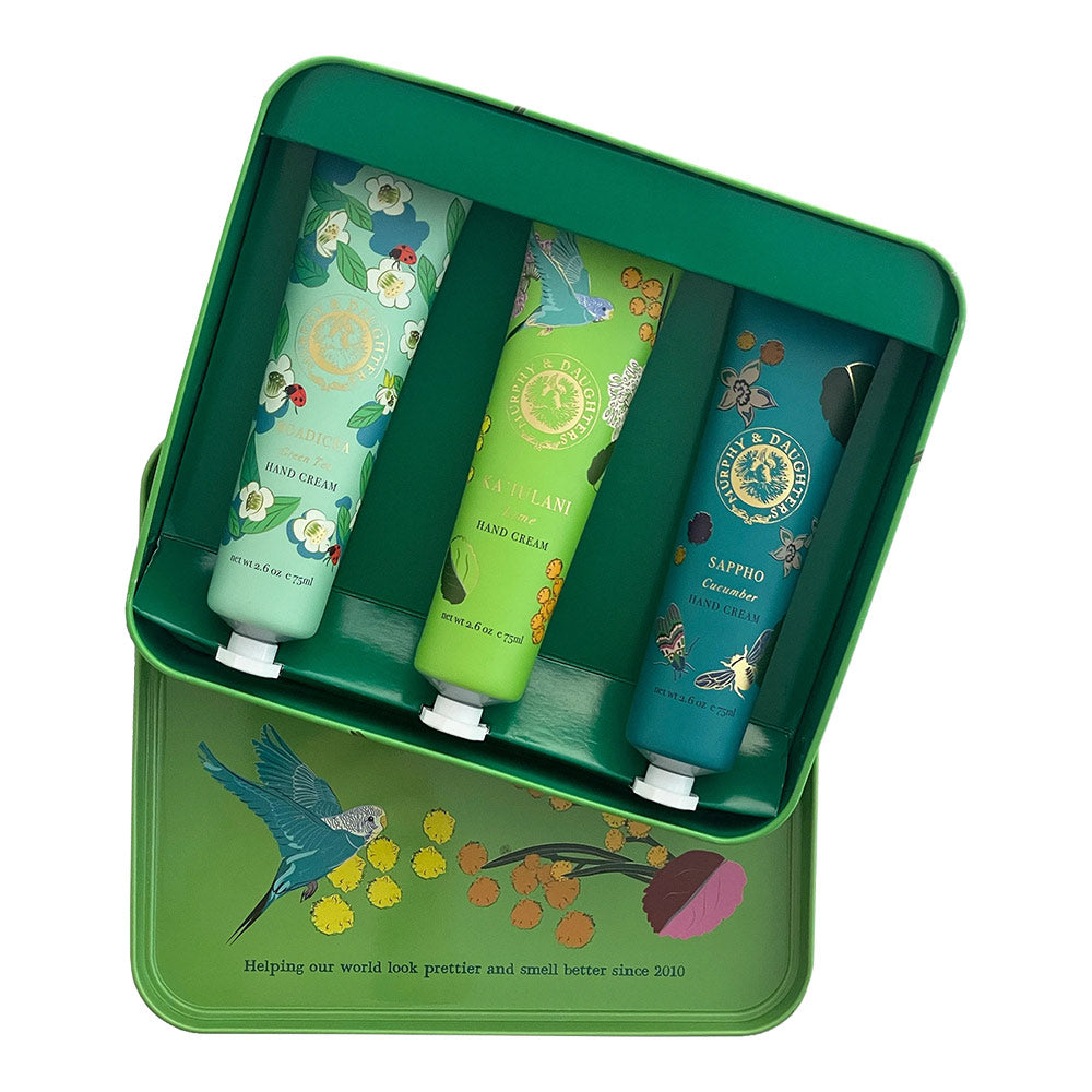 Hand Cream Tin Gift Set - Lime