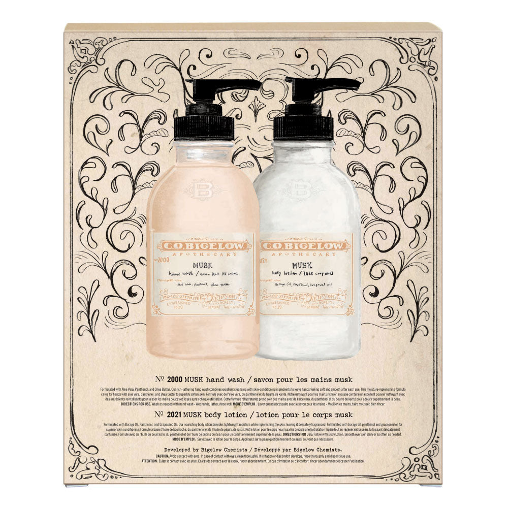 Iconic Collection - Musk Body Lotion & Hand Wash Set