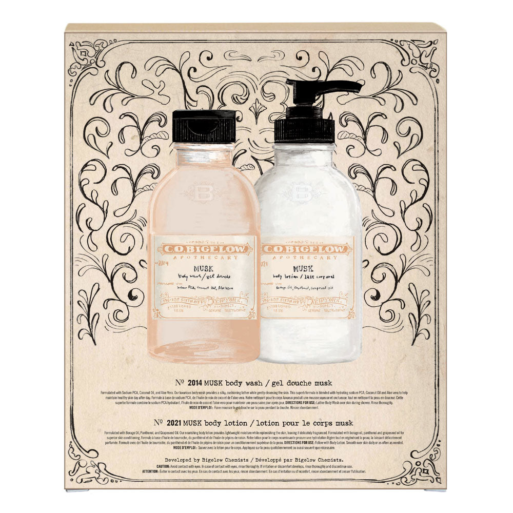 Iconic Collection - Musk Body Lotion & Body Wash Set