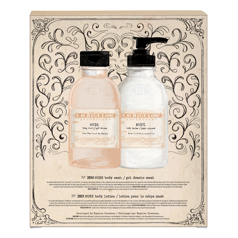 Iconic Collection - Musk Body Lotion & Body Wash Set