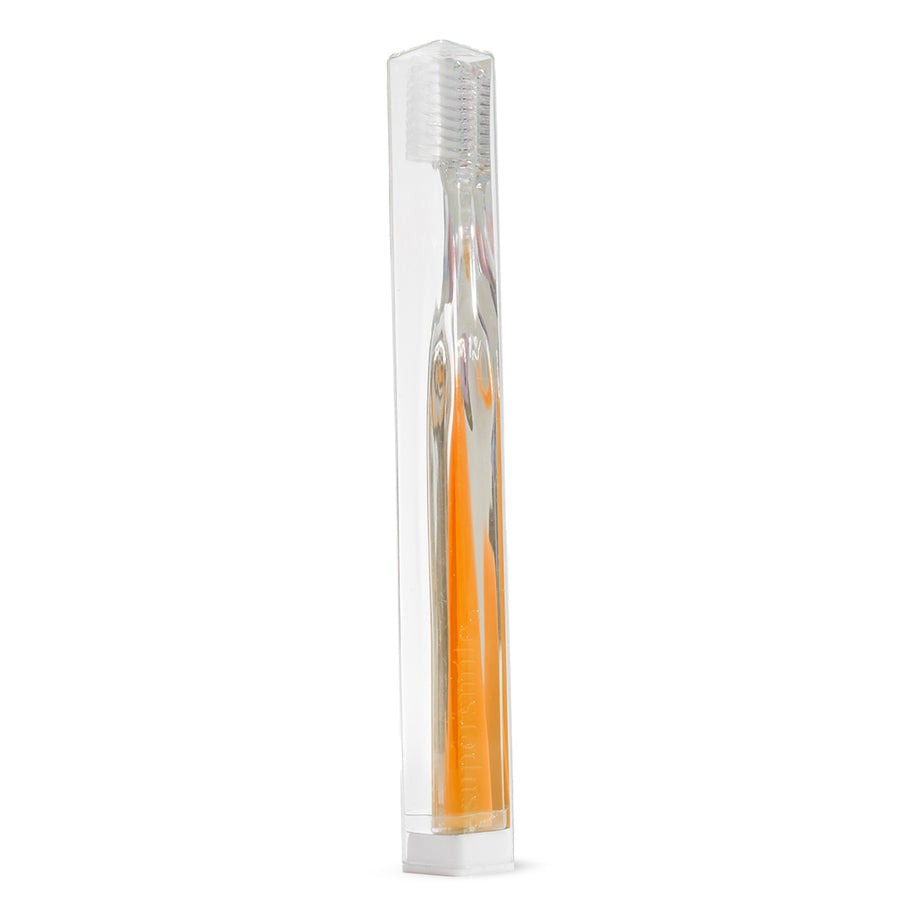 Crystal Collection Toothbrush - Orange Sunstone