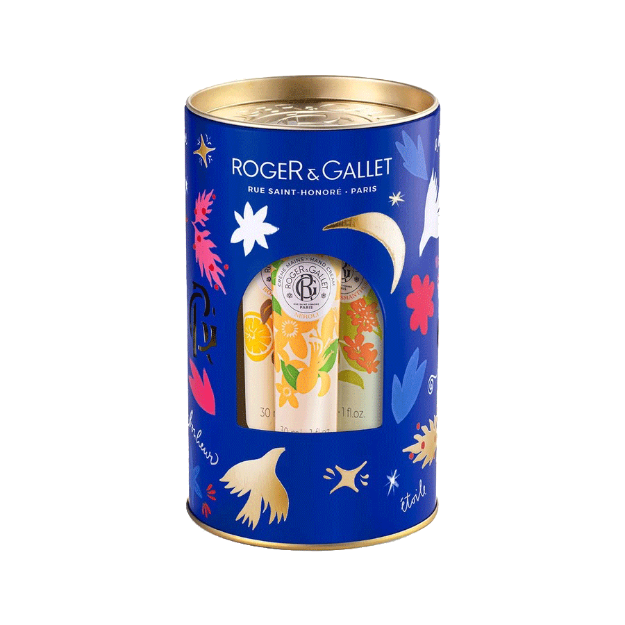 Hand Cream Tin Trio - Bois d'Orange, Neroli, Fleur d'Osmanthus