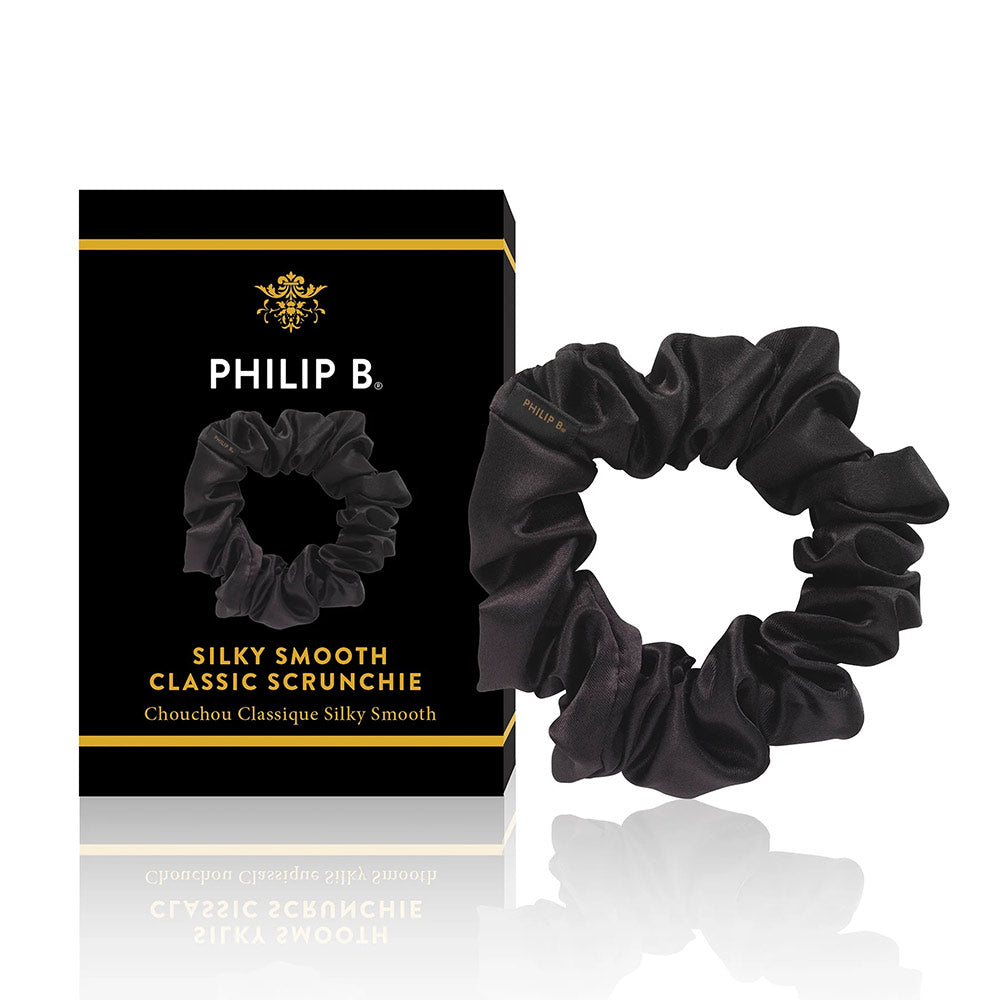 Silky Smooth Classic Scrunchie - Black