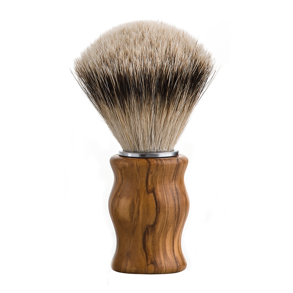 Olive Wood Shaving Brush