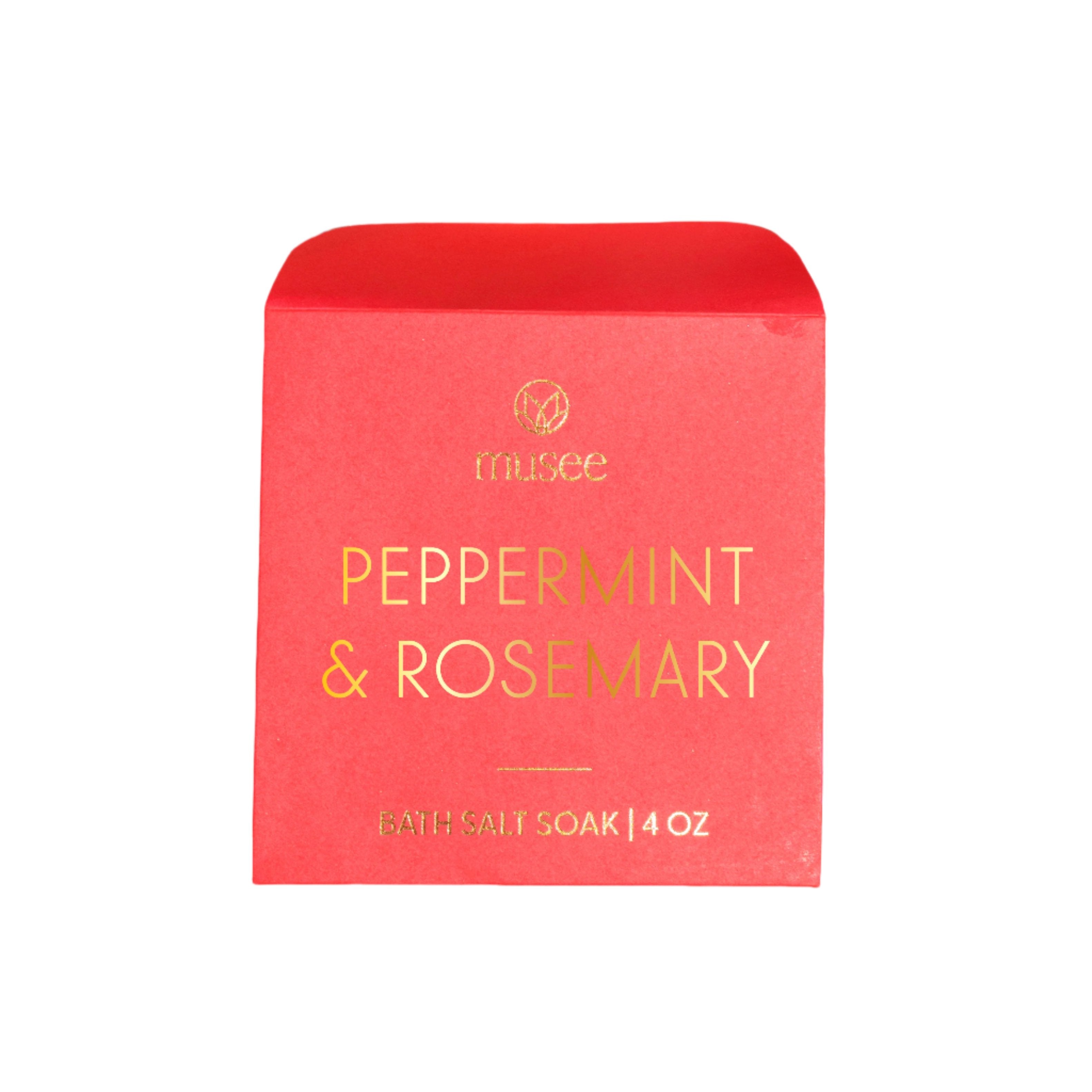 Peppermint + Rosemary Mini Salt Soak