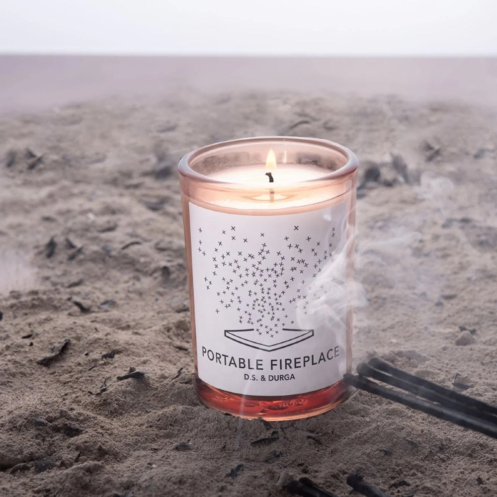 Portable Fireplace Candle