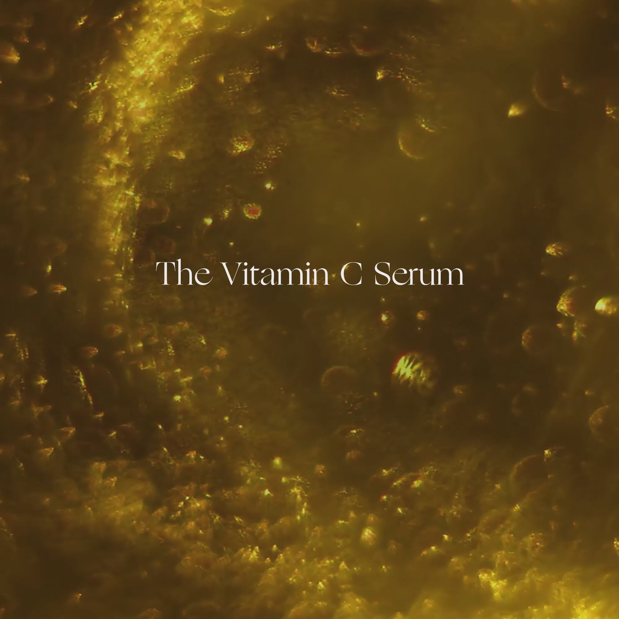 Video of person applying Augustinus Bader's Vitamin C Serum. 
