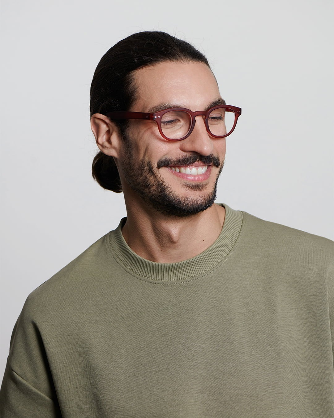 Reading Glasses -  # C - Cherry Red