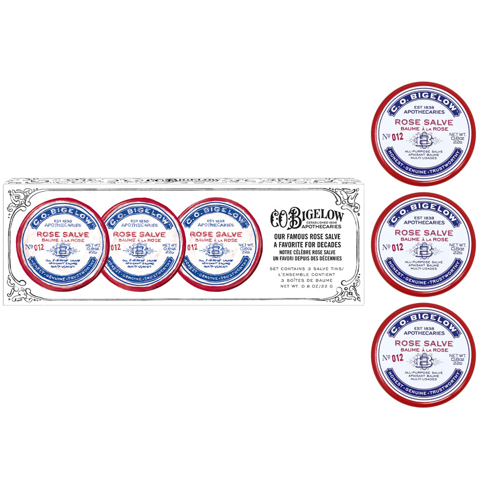 c.o bigelow all purpose classic rose salve lip balm Tube classic Salve has been a favorite since the early days C.O. Bigelow Assorted Salve Tins,