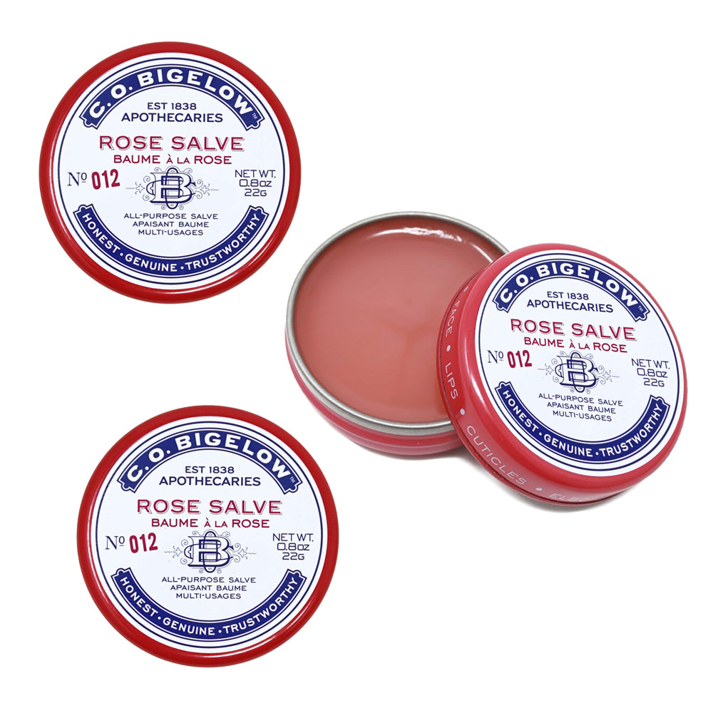 Rose Salve Tin Trio