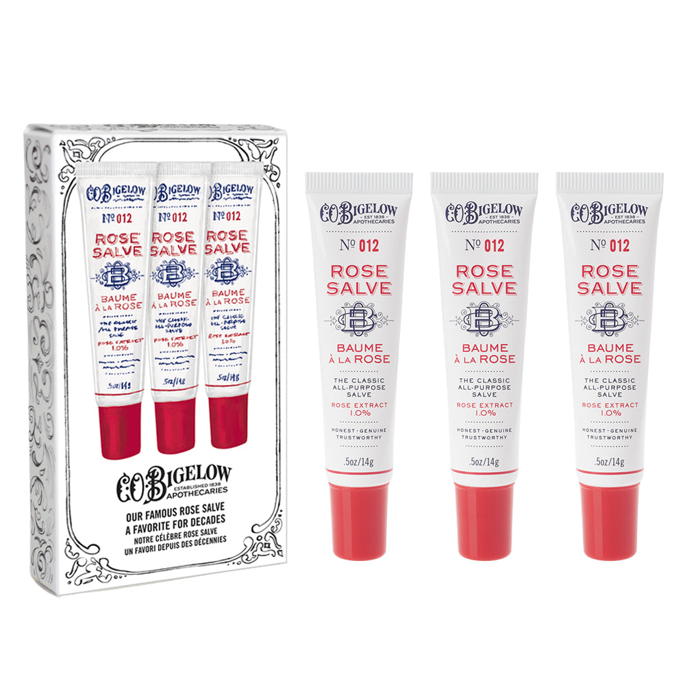 Rose Salve Tube Trio