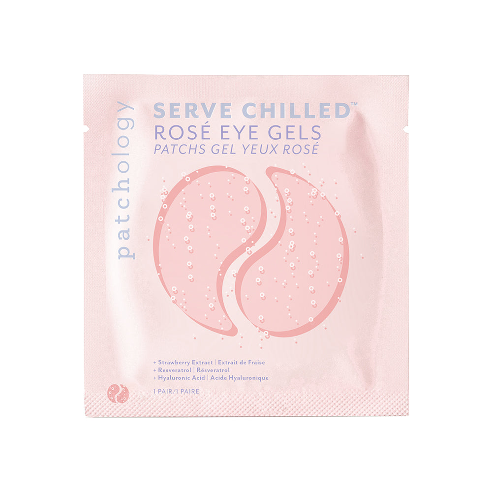 Serve Chilled Rose Eye Gels