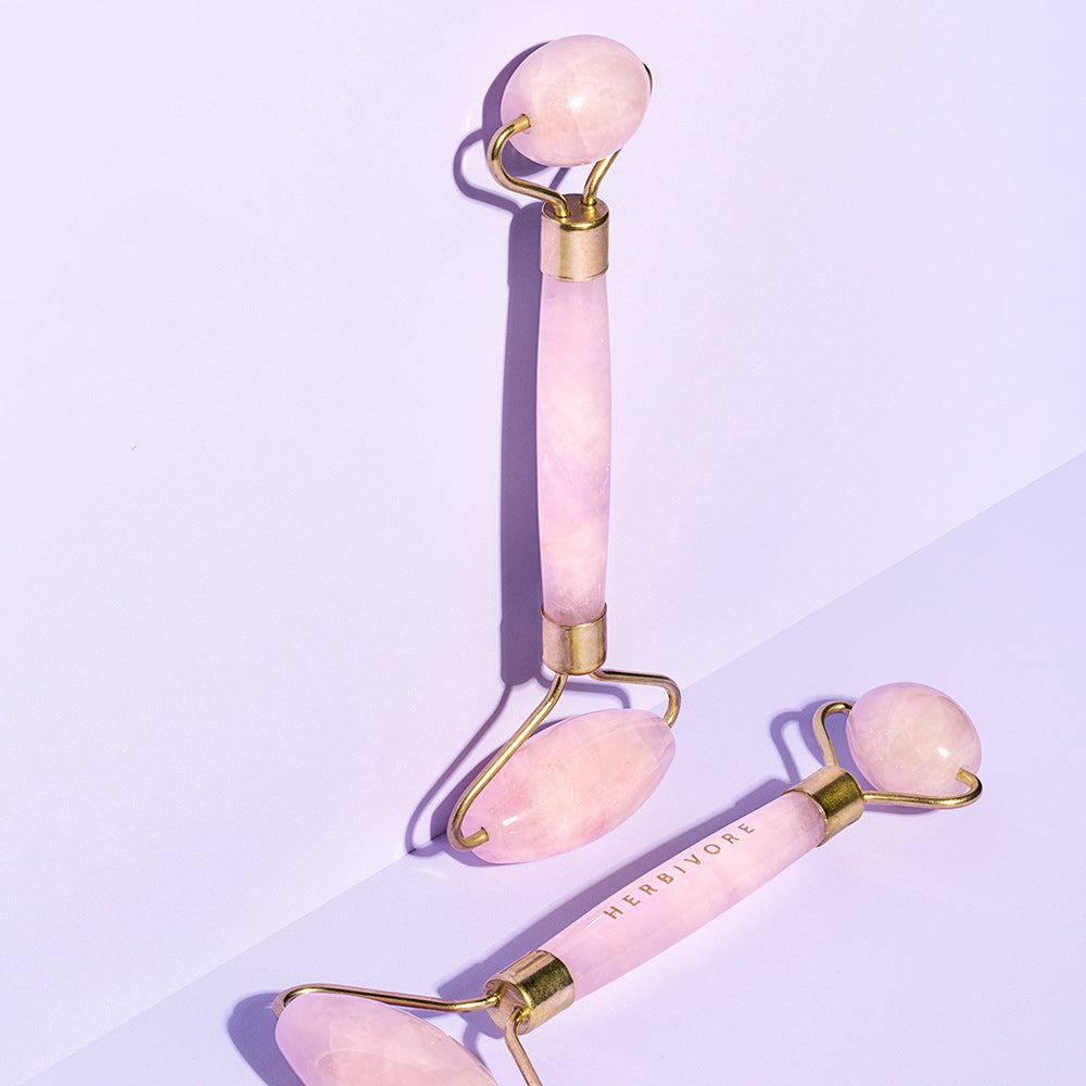 Rose Quartz Facial Roller