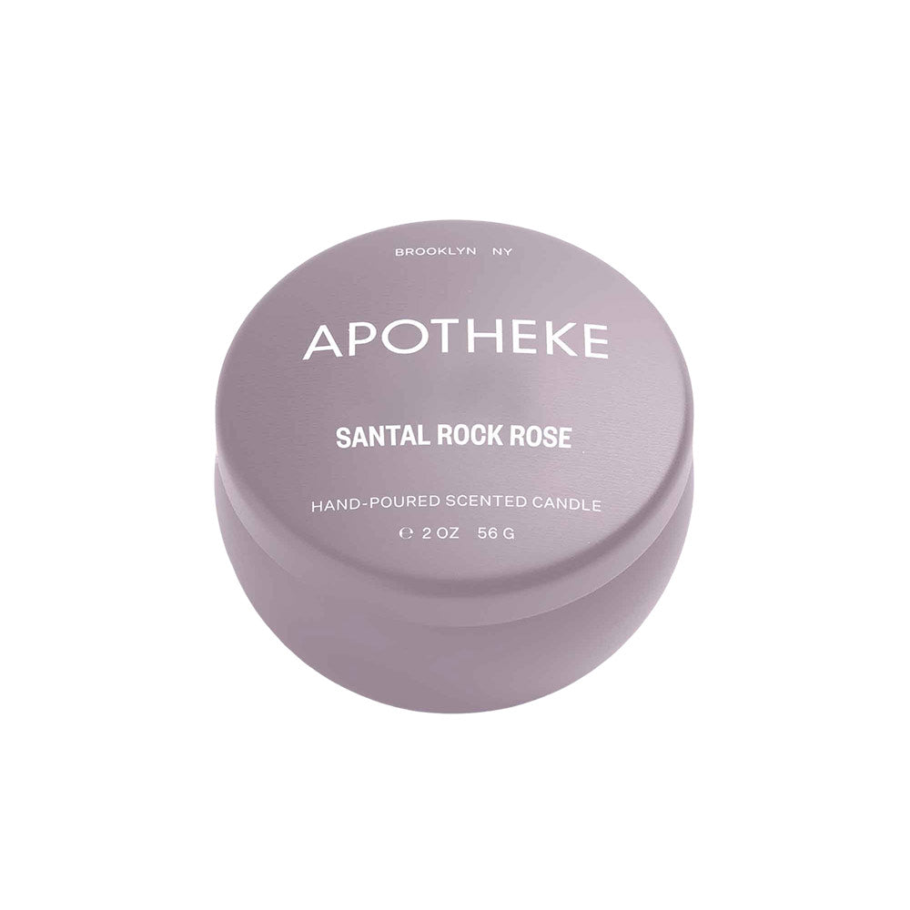 Santal Rock Rose Tin Candle