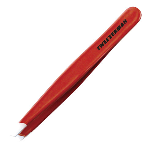 Slant Tweezer - Signature Red  # 1230-RR