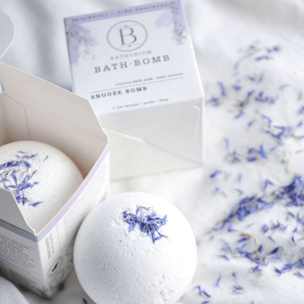 bathorium bath bomb snooze bomb 