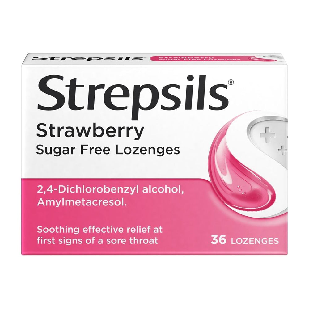 Sugar Free Strawberry Lozenges