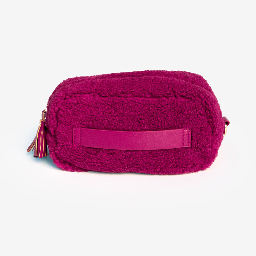 Teddy Pouch - Raspberry