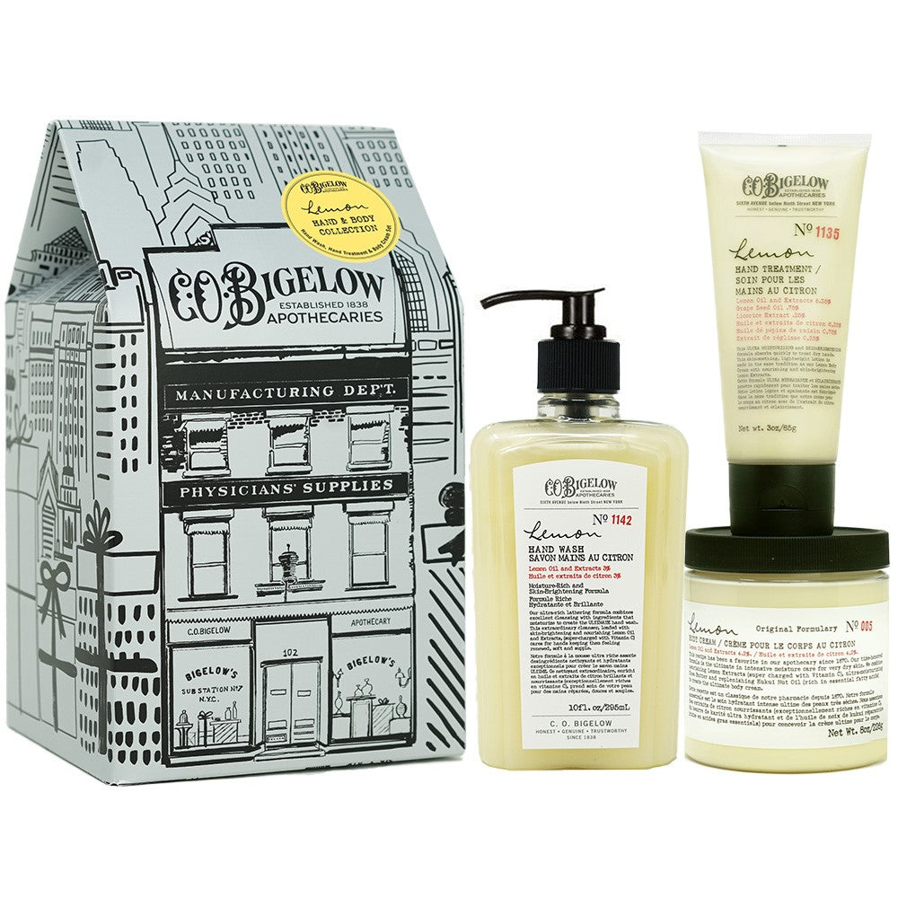 Lemon Bath & Body Care - Apothecary Box