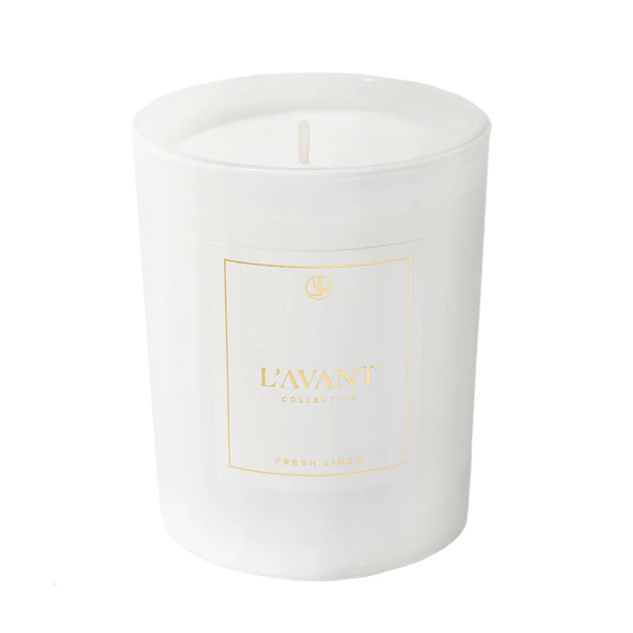 Fresh Linen Candle - White