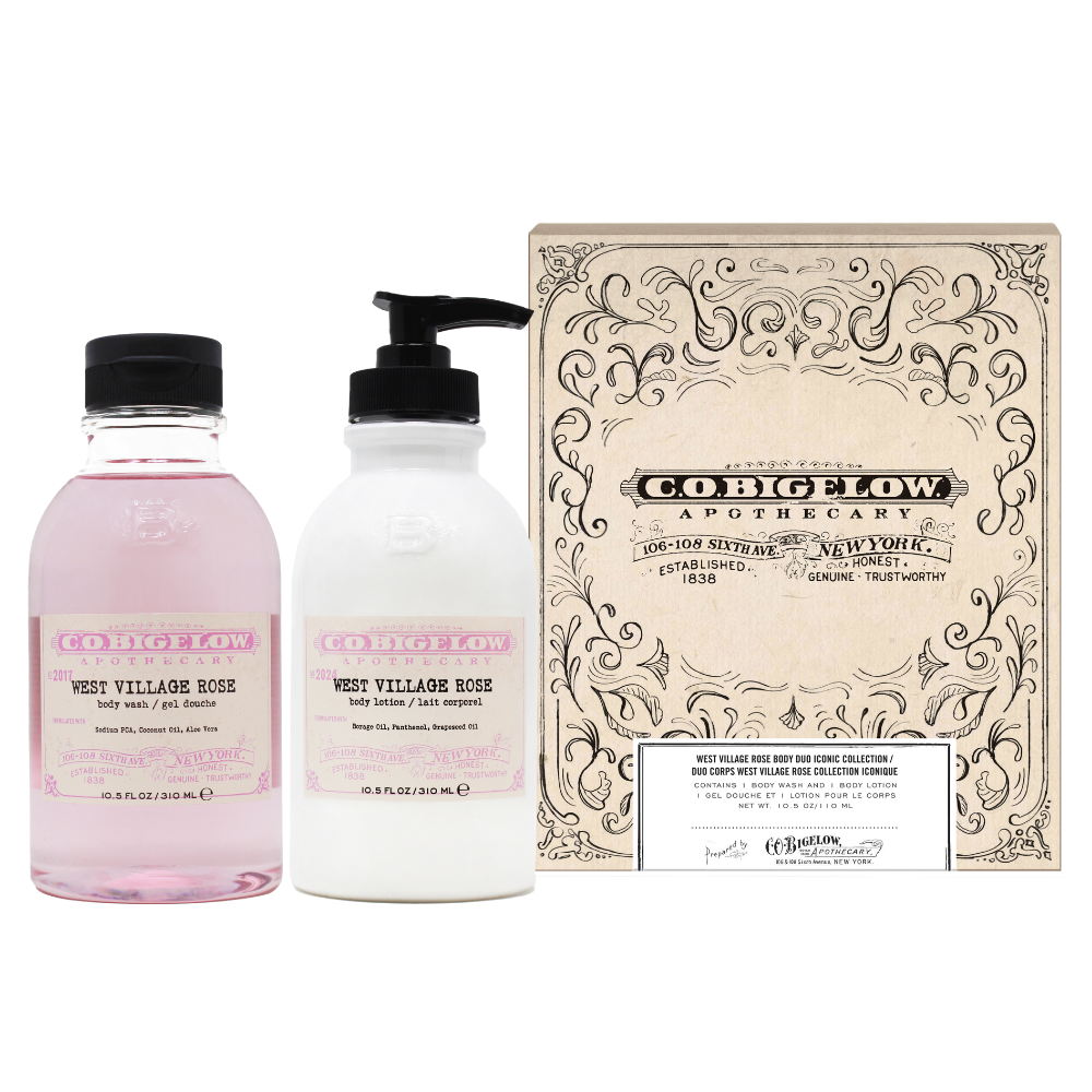 Iconic Collection Set - West Village Rose - Body Lotion & Body Wash